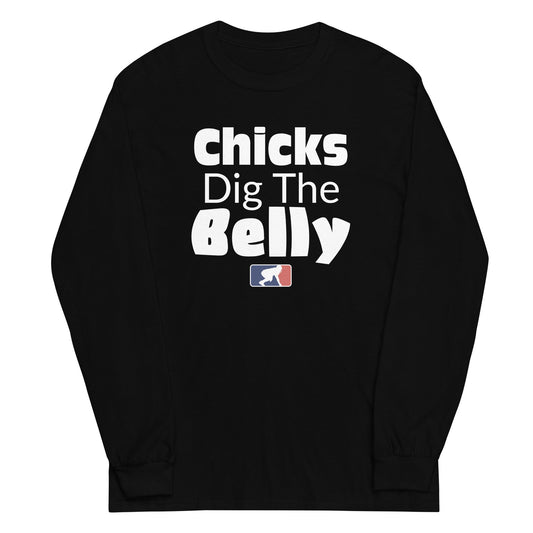 CHICK DIG THE BELLY - Tall Long Sleeve T-Shirt