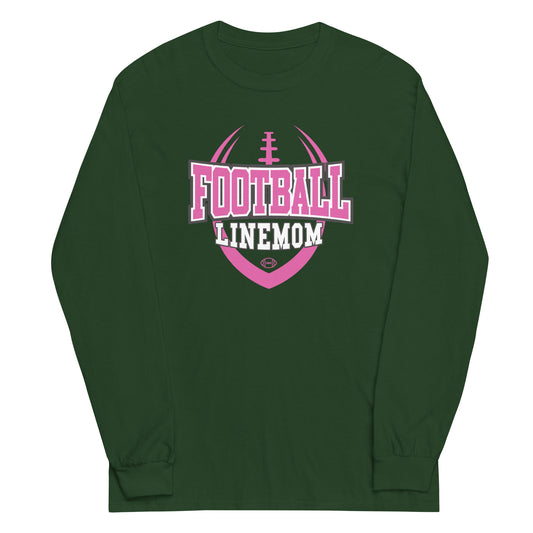 LINEMOM (Pink Logo) - Long Sleeve T-Shirt