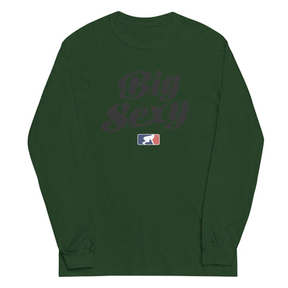 BIG SEXY (Black) - Tall Long Sleeve T-Shirt