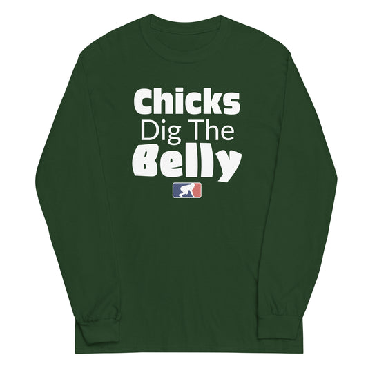 CHICK DIG THE BELLY - Long Sleeve T-Shirt