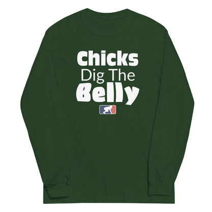 CHICK DIG THE BELLY - Tall Long Sleeve T-Shirt