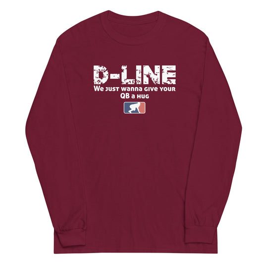 D-LINE QB HUGS - Tall Long Sleeve T-Shirt