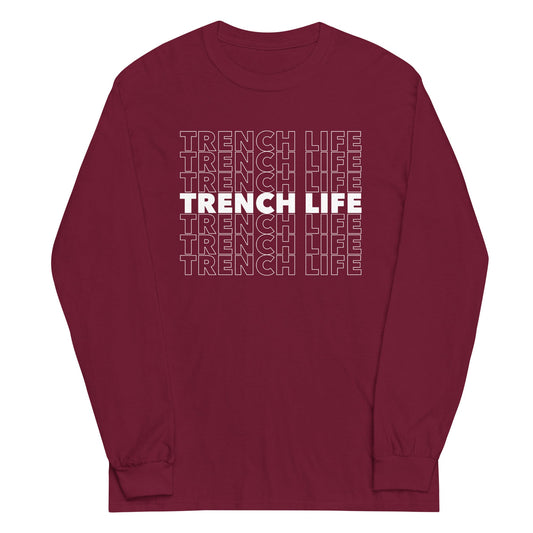 TRENCH LIFE - Tall Long Sleeve T-Shirt