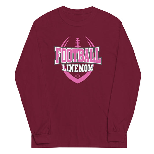 LINEMOM (Pink Logo) - Tall Long Sleeve T-Shirt