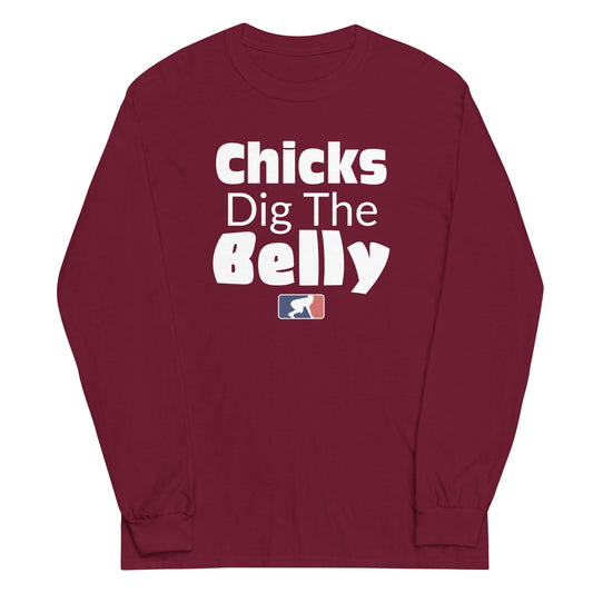 CHICK DIG THE BELLY - Tall Long Sleeve T-Shirt