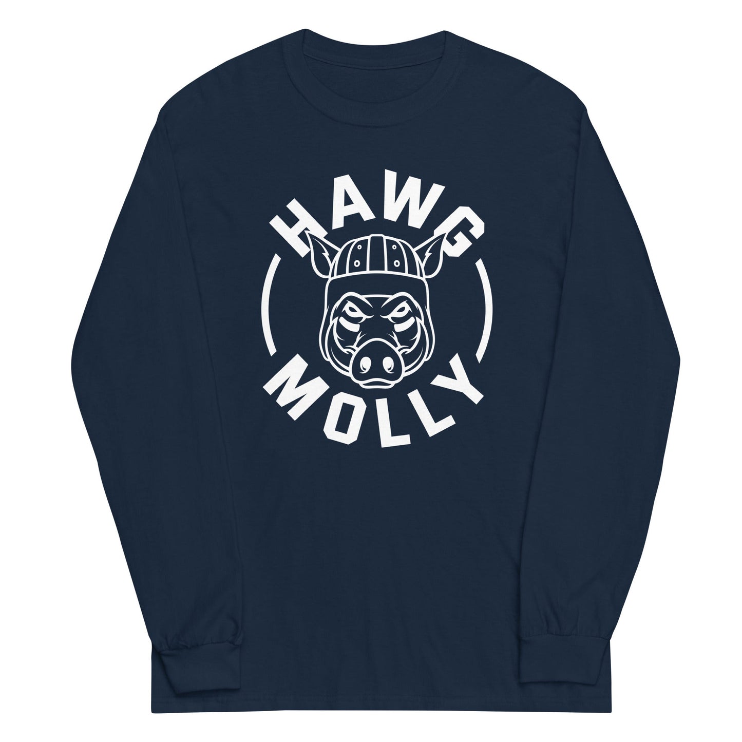 HAWG MOLLY (White) - Tall Long Sleeve T-Shirt