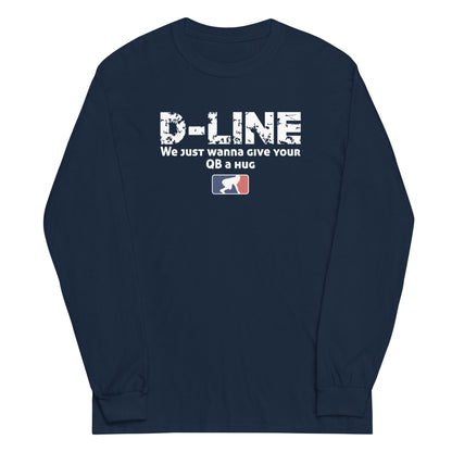 D-LINE QB HUGS - Long Sleeve T-Shirt
