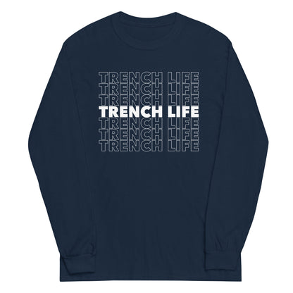 TRENCH LIFE - Tall Long Sleeve T-Shirt