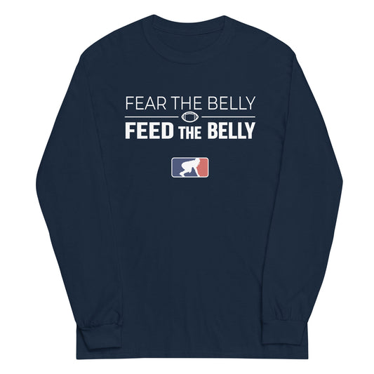 FEAR THE BELLY FEED THE BELLY - Tall Long Sleeve T-Shirt