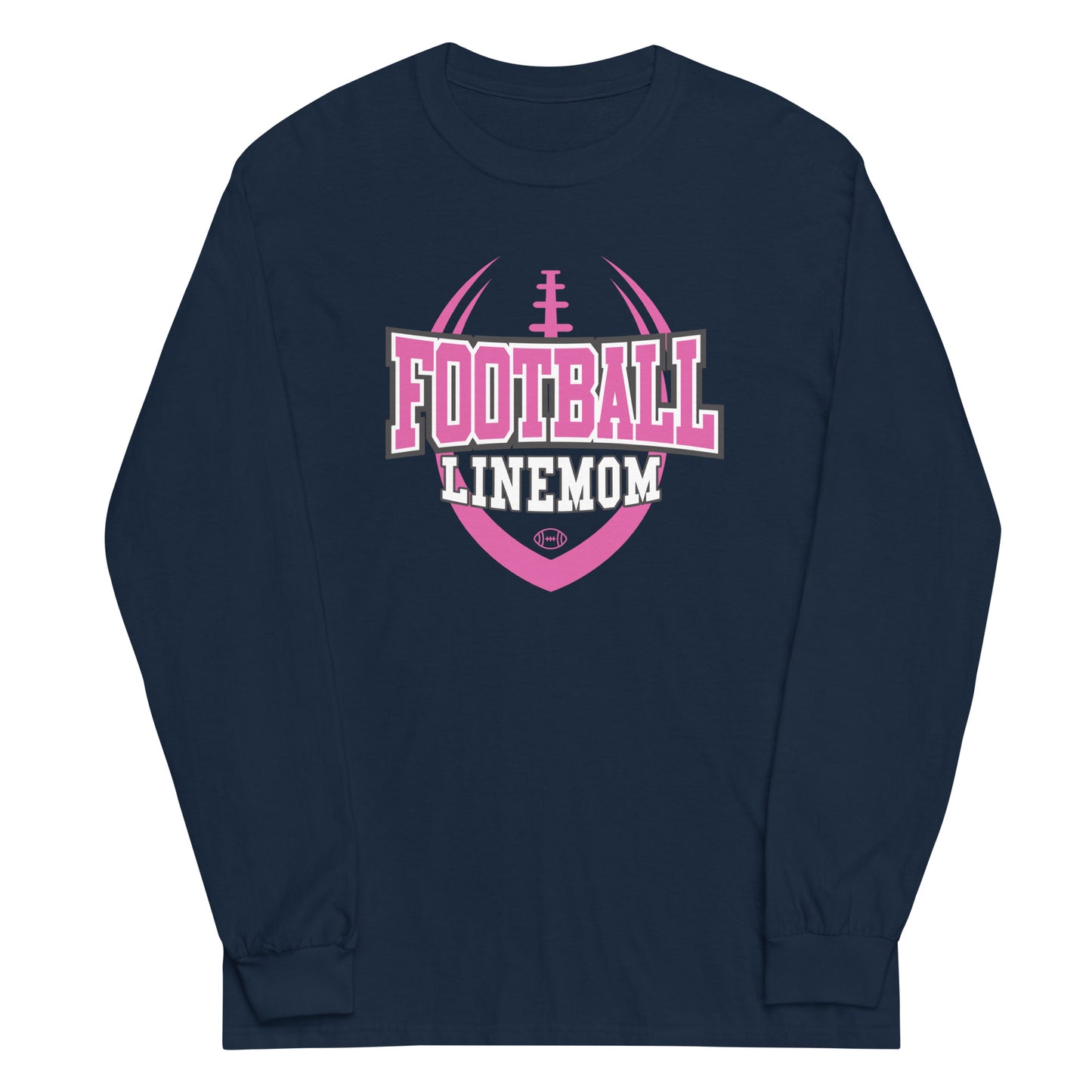 LINEMOM (Pink Logo) - Long Sleeve T-Shirt