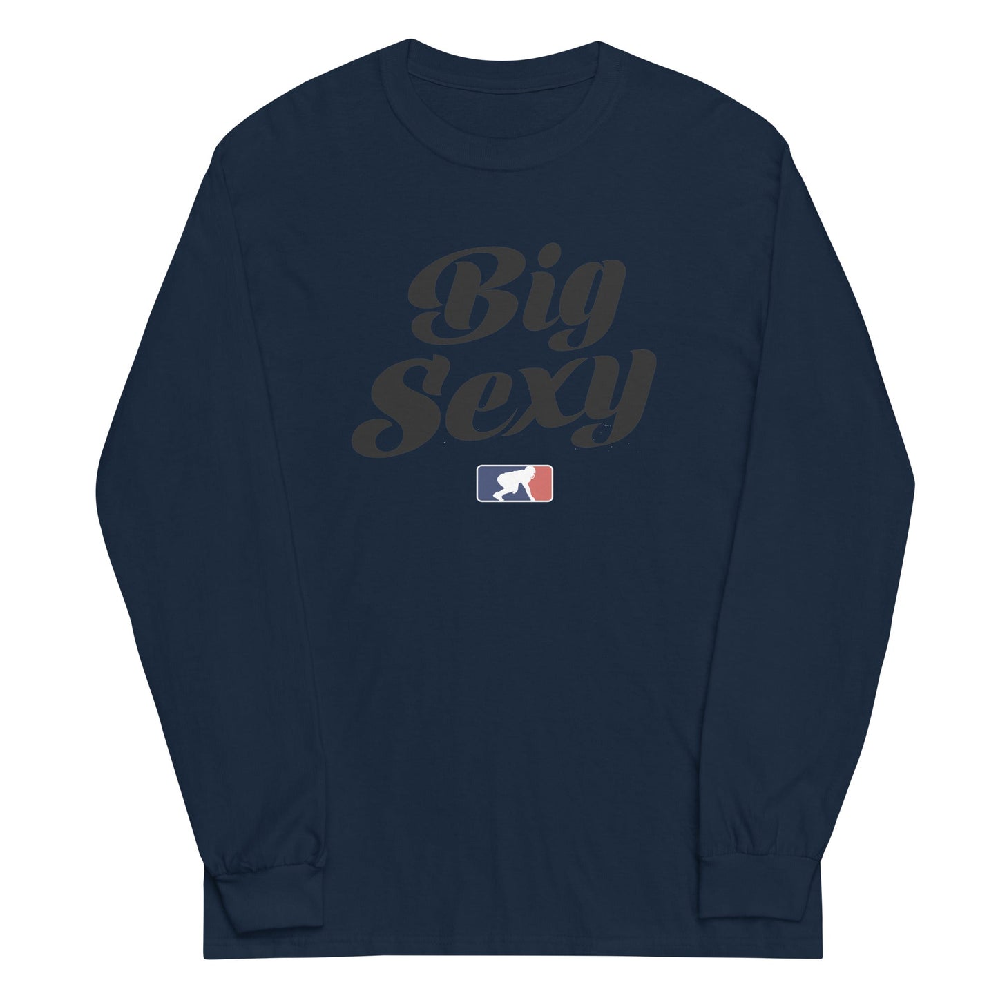 BIG SEXY (Black) - Tall Long Sleeve T-Shirt