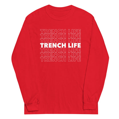 TRENCH LIFE - Tall Long Sleeve T-Shirt