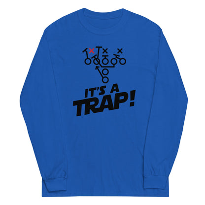 ITS A TRAP! (Black) - Tall Long Sleeve T-Shirt