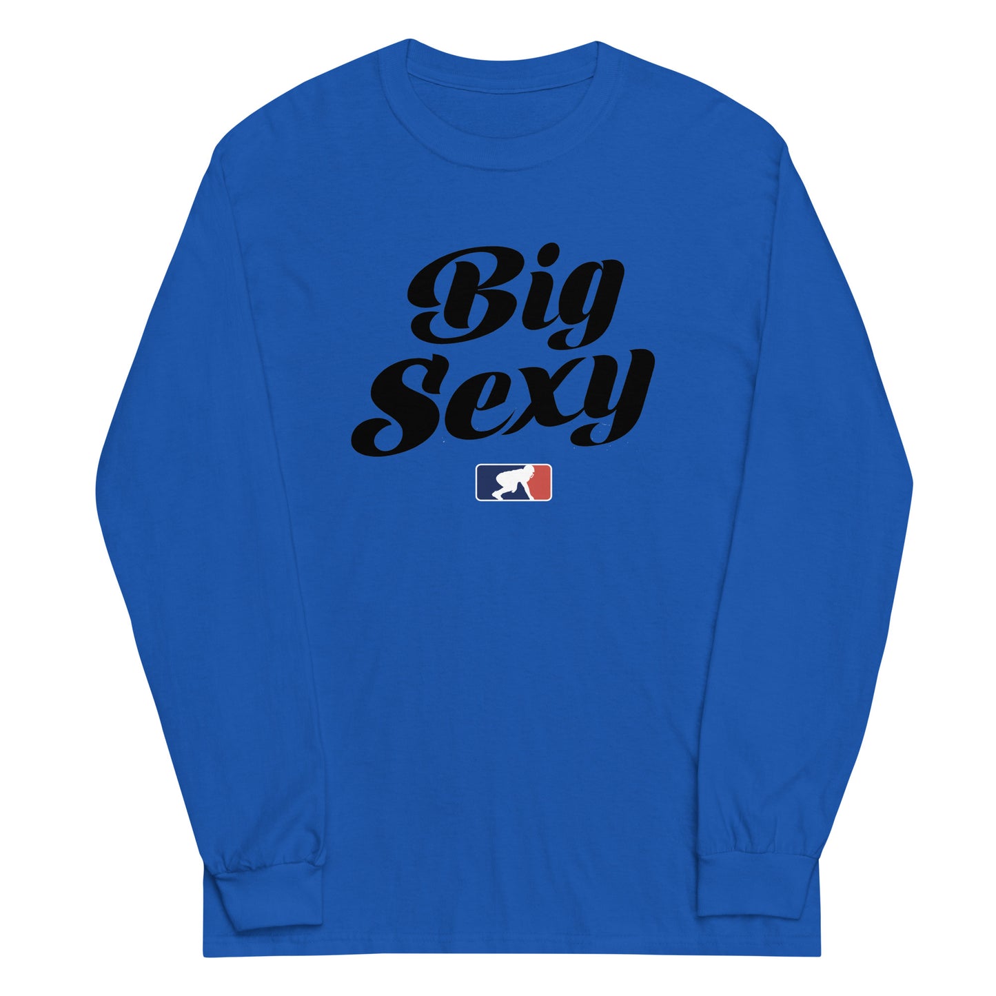 BIG SEXY (Black) - Long Sleeve T-Shirt