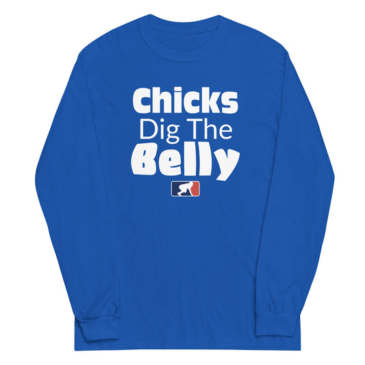 CHICK DIG THE BELLY - Long Sleeve T-Shirt