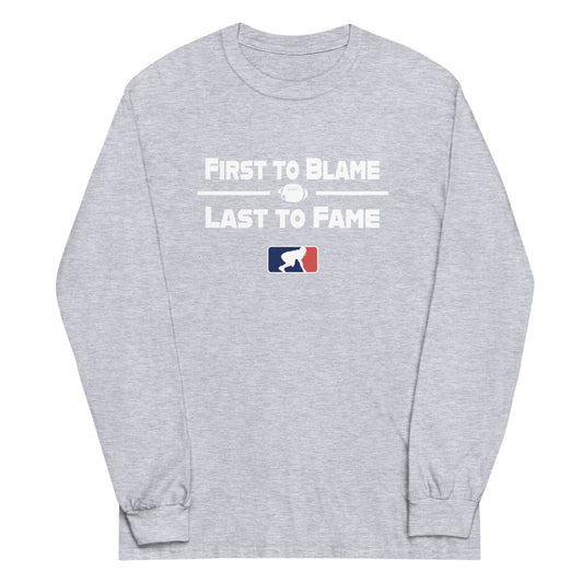 FIRST TO BLAME - Long Sleeve T-Shirt