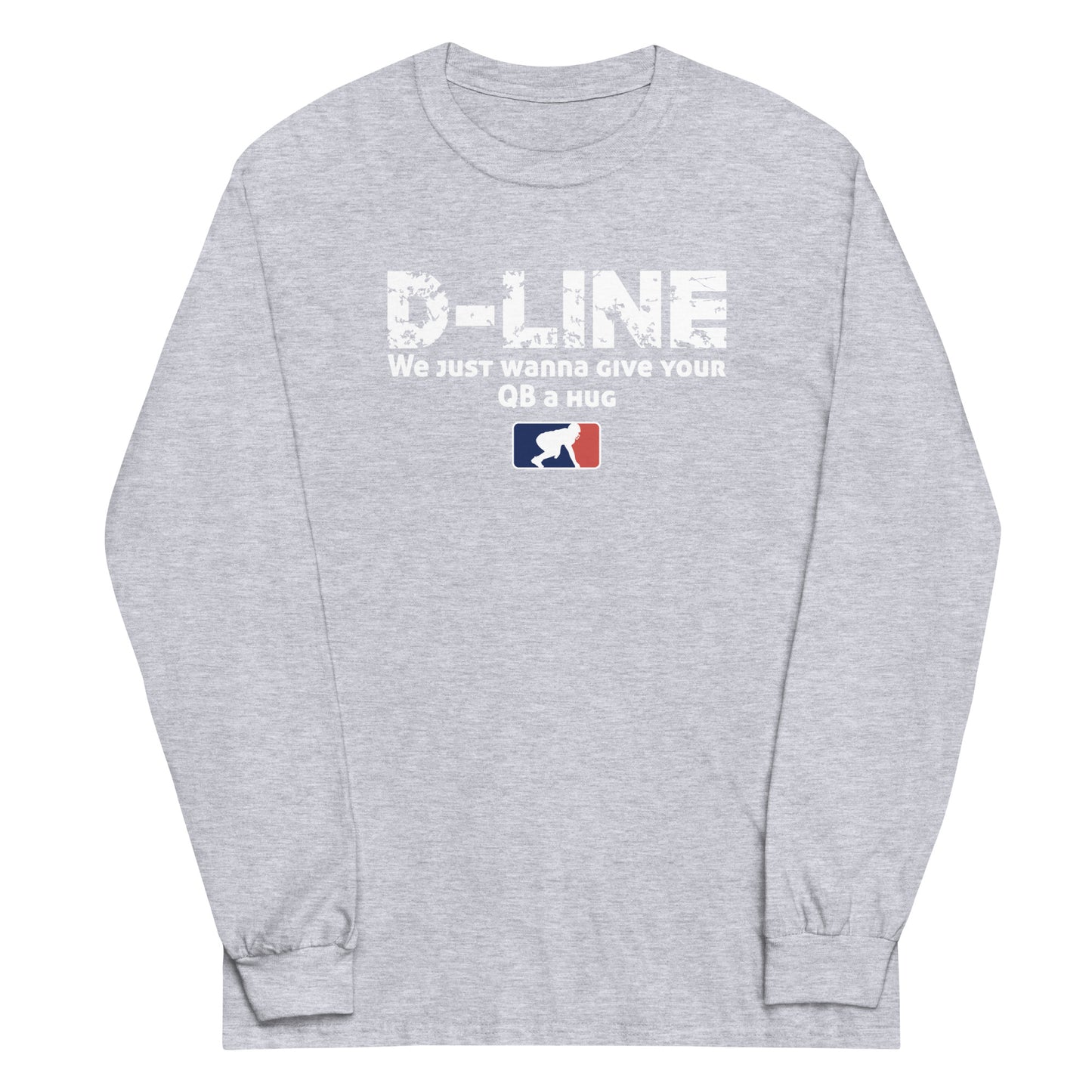 D-LINE QB HUGS - Long Sleeve T-Shirt