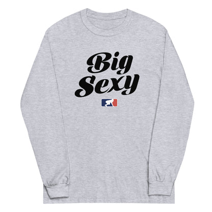 BIG SEXY (Black) - Long Sleeve T-Shirt