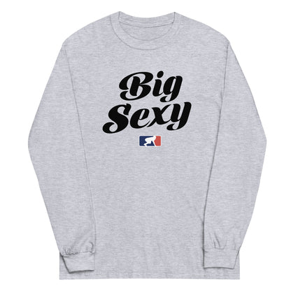 BIG SEXY (Black) - Tall Long Sleeve T-Shirt