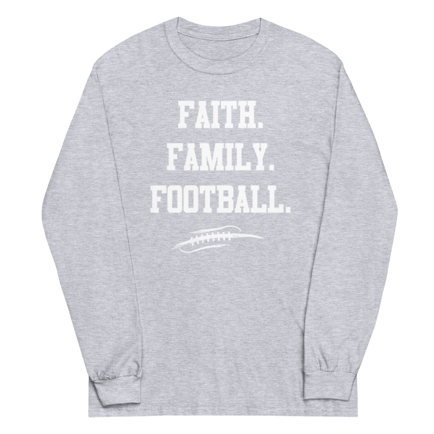 FAITH FAMILY FOOTBALL - Tall Long Sleeve T-Shirt