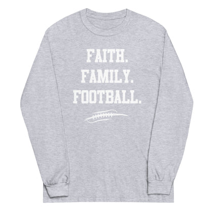FAITH FAMILY FOOTBALL - Tall Long Sleeve T-Shirt