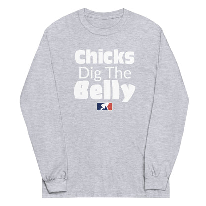 CHICK DIG THE BELLY - Tall Long Sleeve T-Shirt