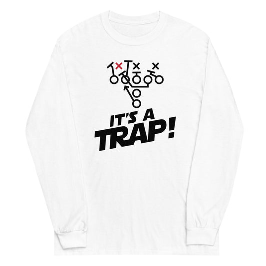 ITS A TRAP! (Black) - Tall Long Sleeve T-Shirt