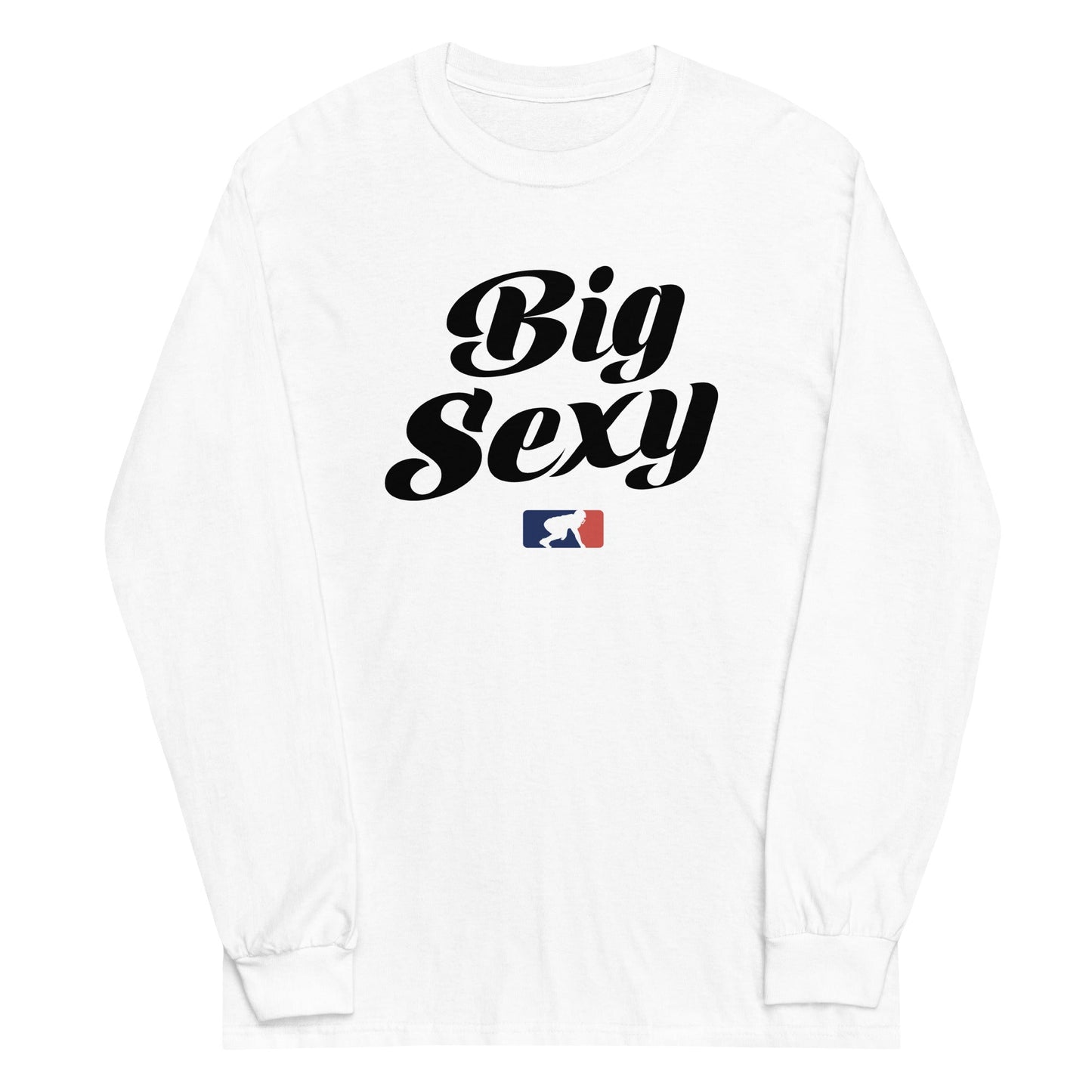 BIG SEXY (Black) - Tall Long Sleeve T-Shirt