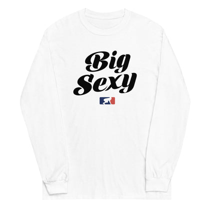 BIG SEXY (Black) - Tall Long Sleeve T-Shirt