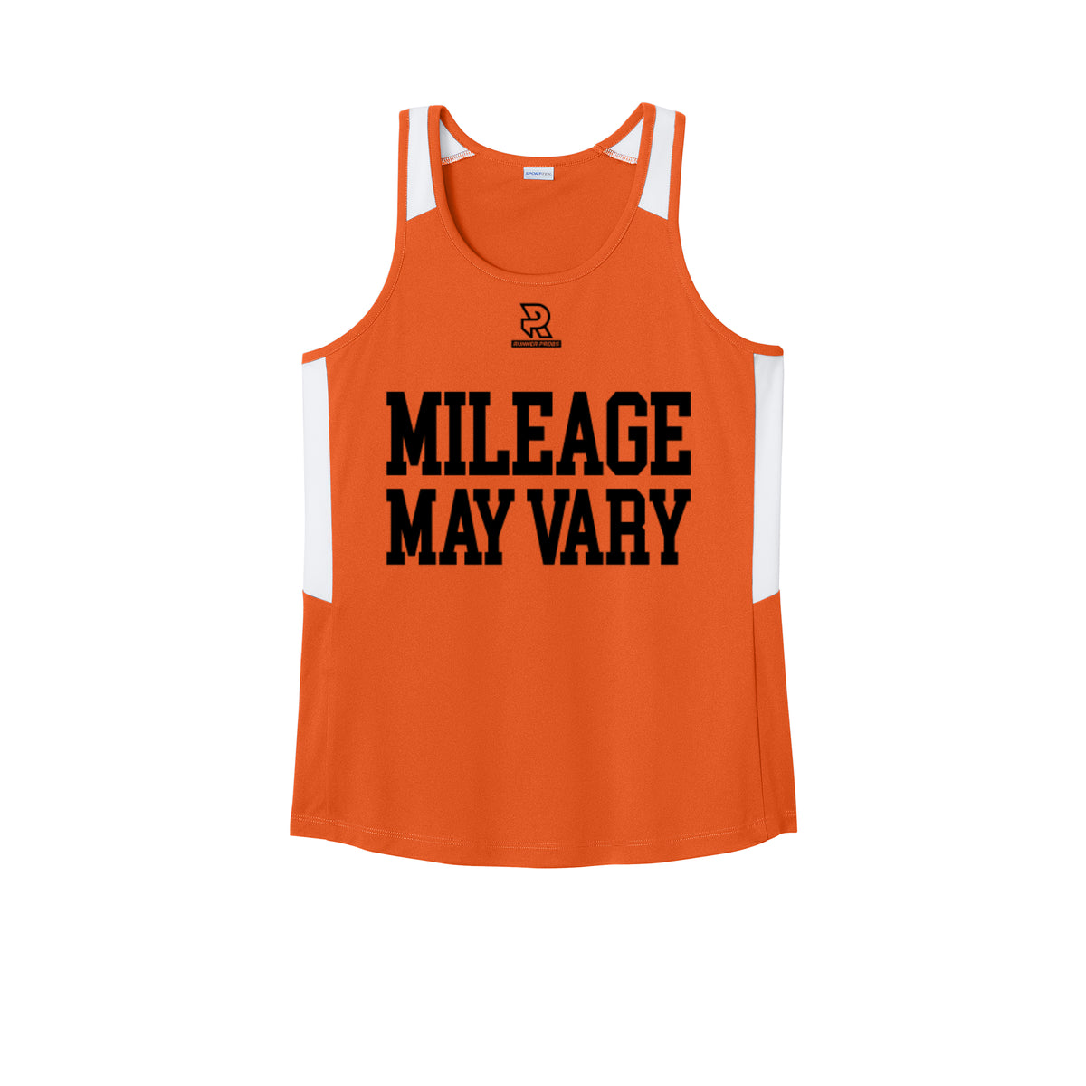 MILEAGE MAY VARY (Black) - Womens Club Track Tank