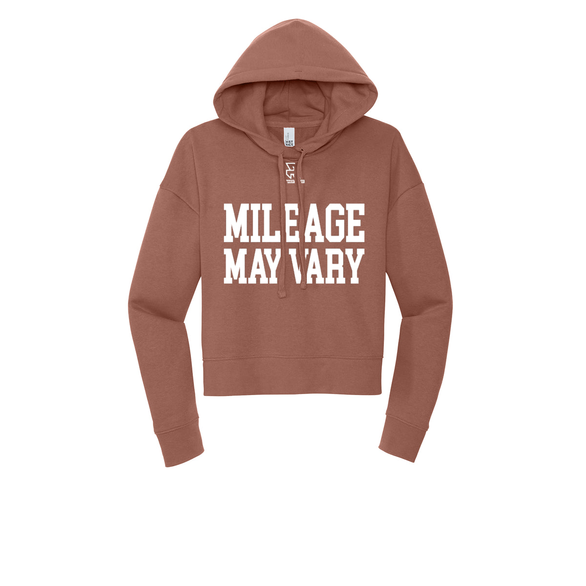 MILEAGE MAY VARY (White) - Womens Fleece Hoodie