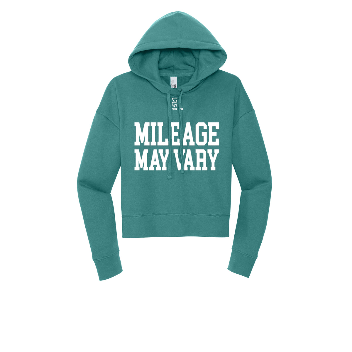 MILEAGE MAY VARY (White) - Womens Fleece Hoodie