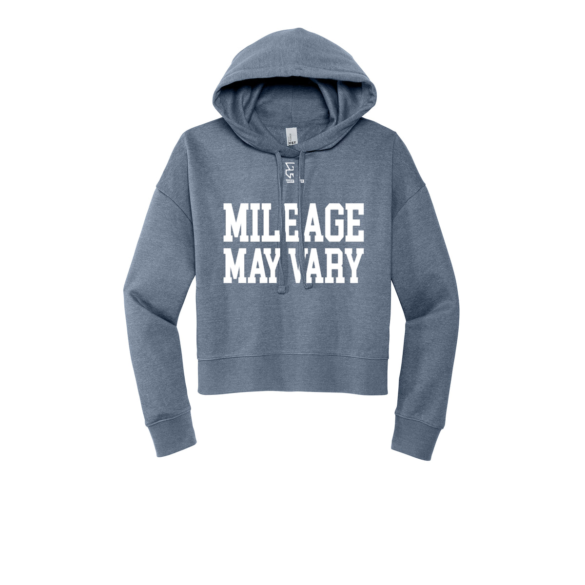 MILEAGE MAY VARY (White) - Womens Fleece Hoodie