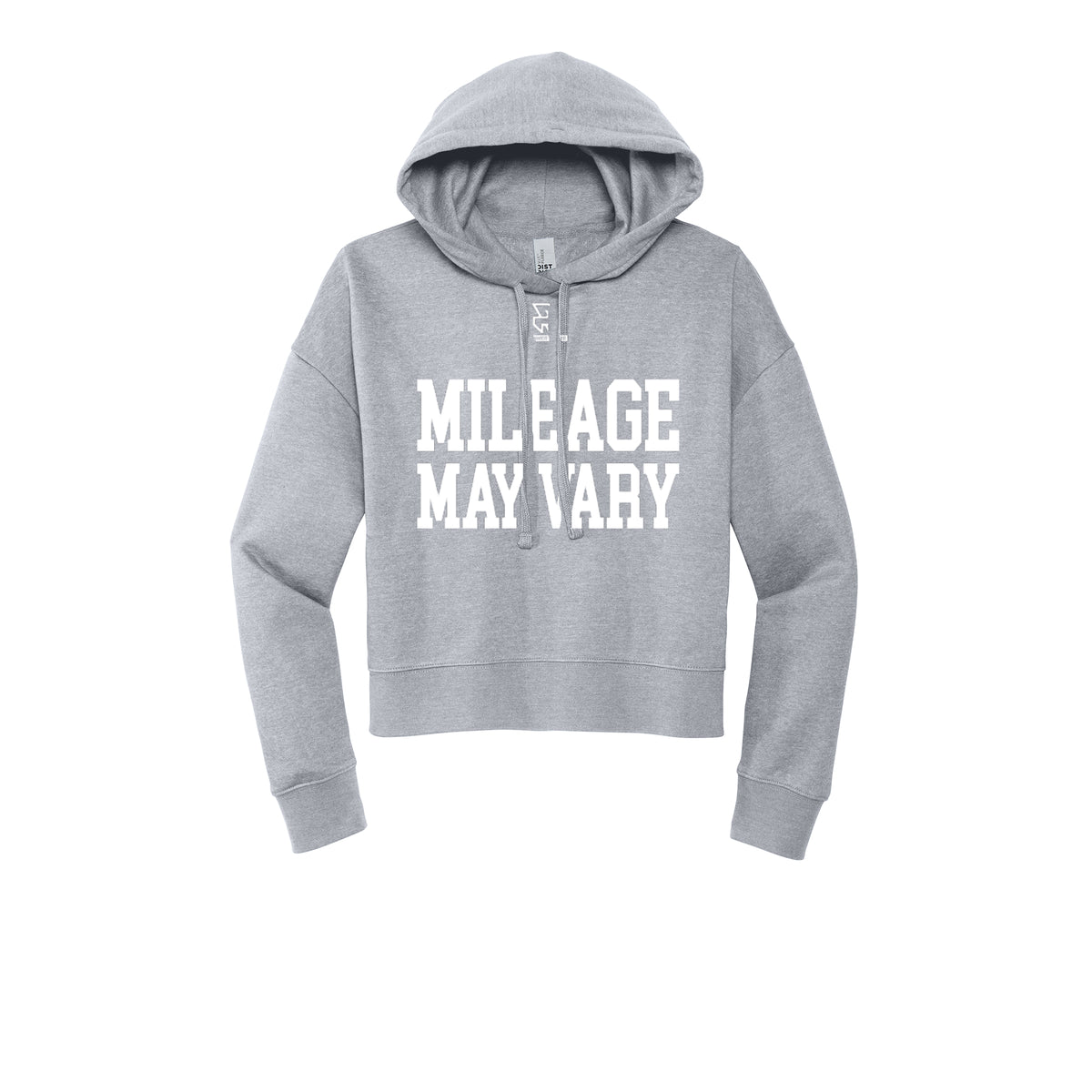 MILEAGE MAY VARY (White) - Womens Fleece Hoodie