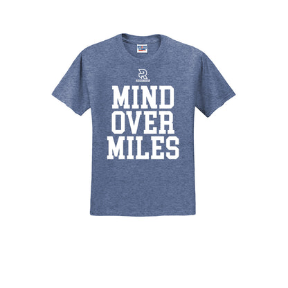 MIND OVER MILES (White) - Short Sleeve Cotton Tee
