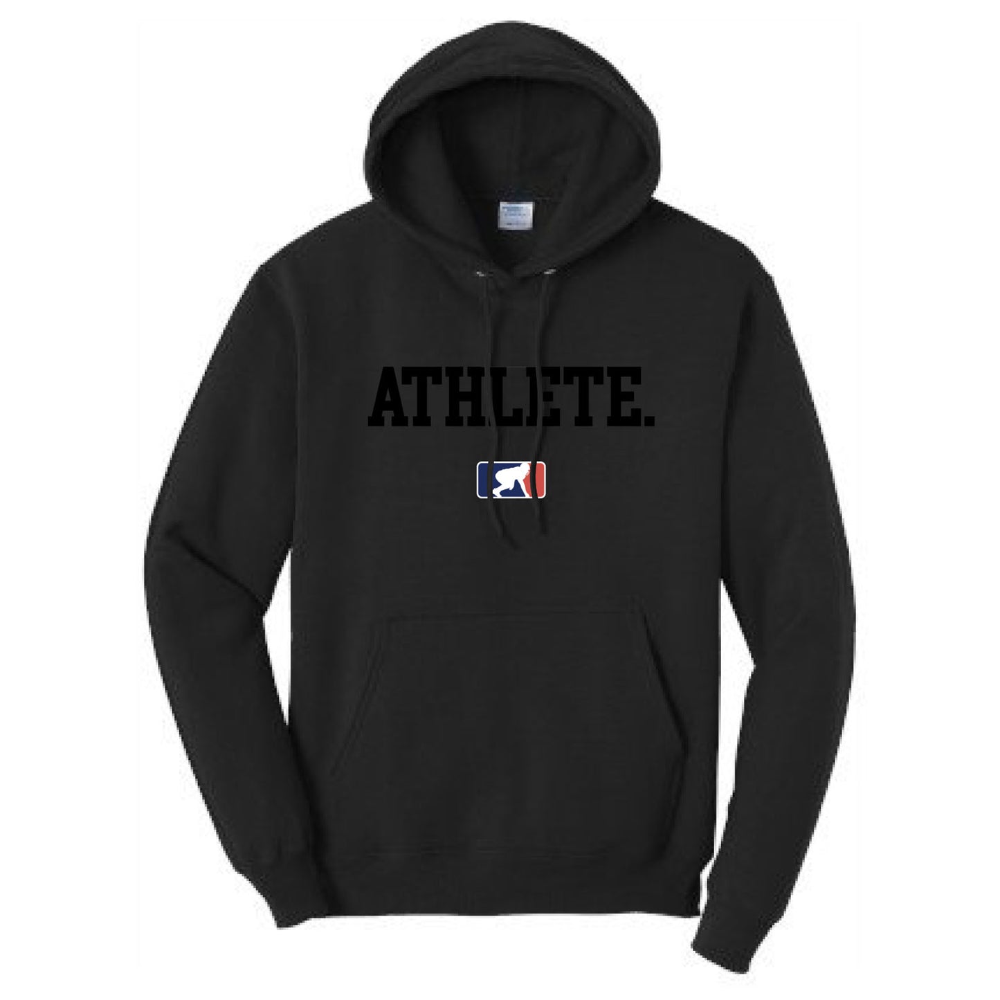 ATHLETE (Black) - Hoodie