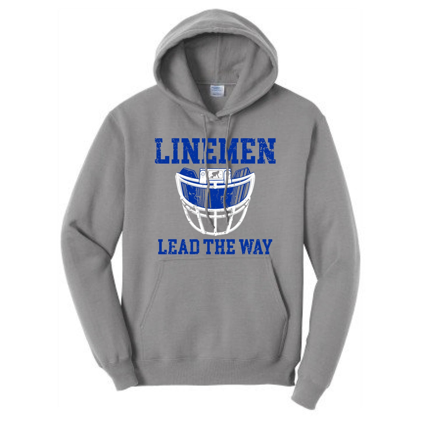 LINEMEN LEAD THE WAY (A) (Royal) - Hoodie
