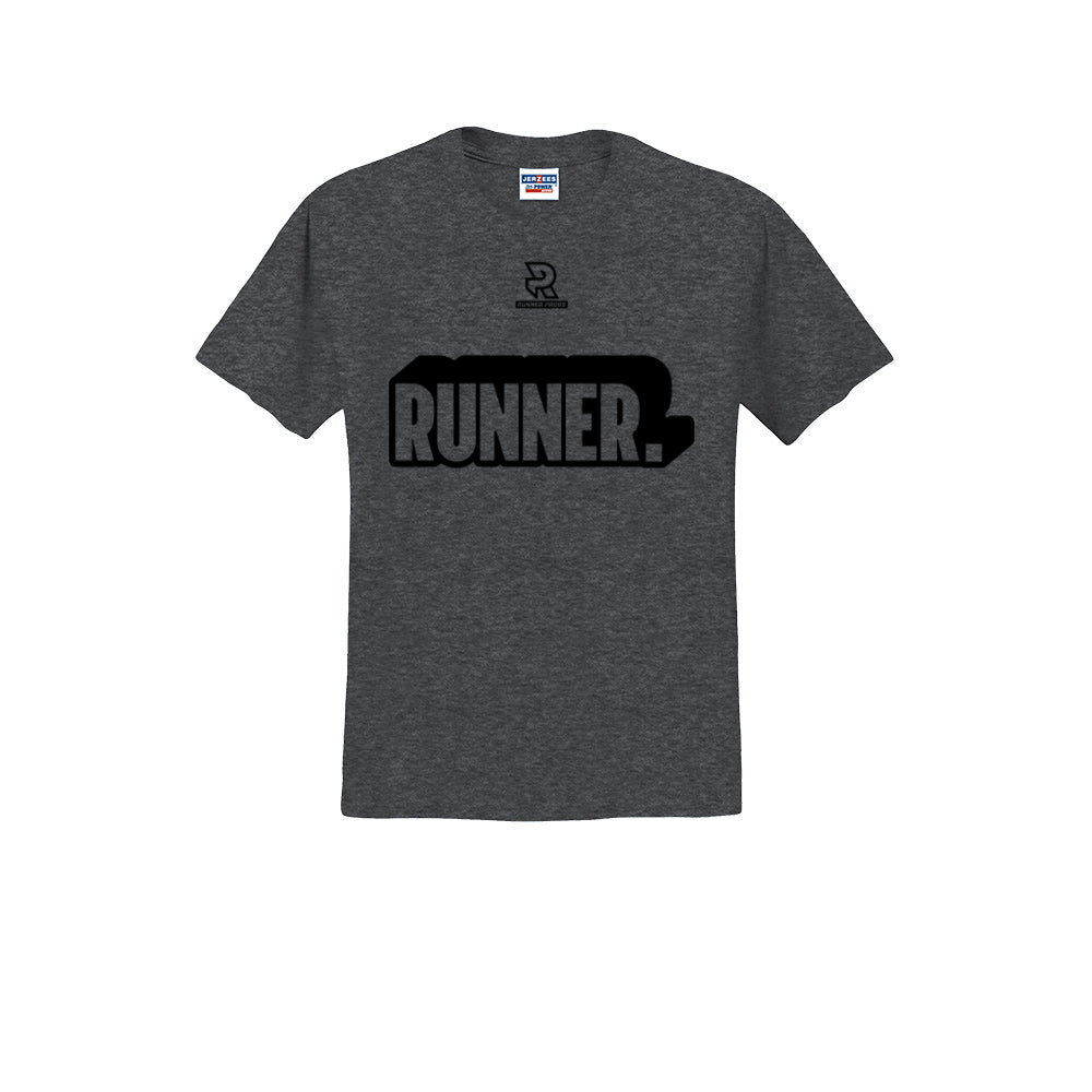 RUNNER DNA (Black) - Short Sleeve 50/50 Tee