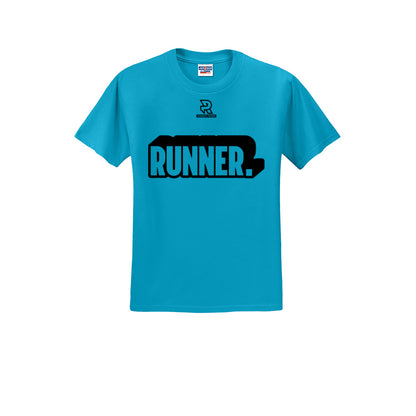 RUNNER DNA (Black) - Short Sleeve 50/50 Tee