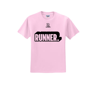 RUNNER DNA (Black) - Short Sleeve 50/50 Tee