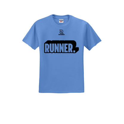 RUNNER DNA (Black) - Short Sleeve 50/50 Tee