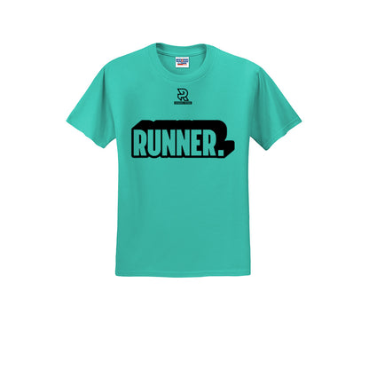 RUNNER DNA (Black) - Short Sleeve 50/50 Tee