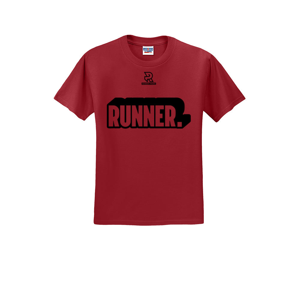 RUNNER DNA (Black) - Short Sleeve 50/50 Tee