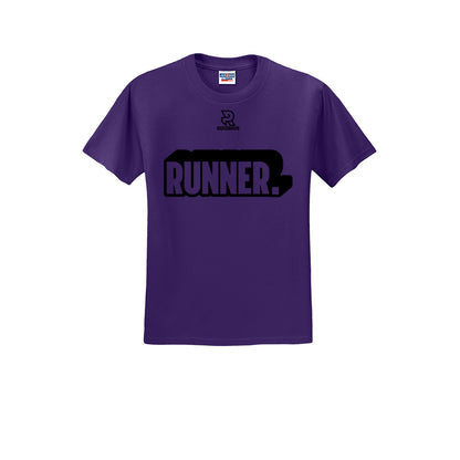 RUNNER DNA (Black) - Short Sleeve 50/50 Tee