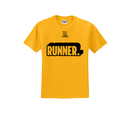 RUNNER DNA (Black) - Short Sleeve 50/50 Tee