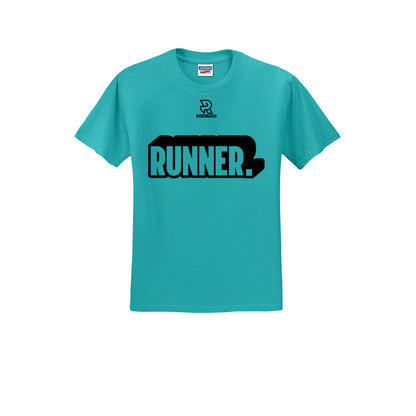 RUNNER DNA (Black) - Short Sleeve 50/50 Tee