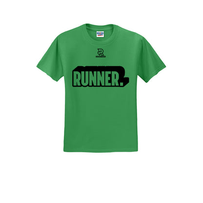 RUNNER DNA (Black) - Short Sleeve 50/50 Tee