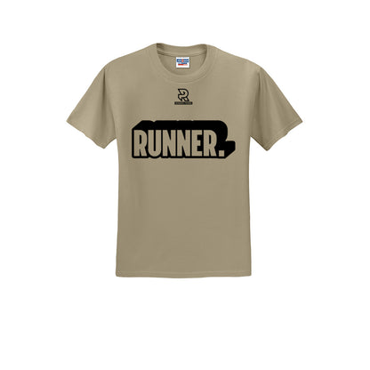 RUNNER DNA (Black) - Short Sleeve 50/50 Tee