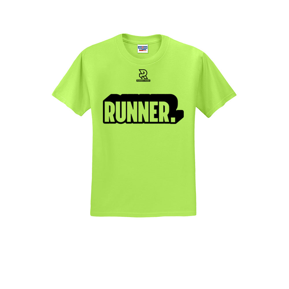 RUNNER DNA (White) - Short Sleeve 50/50 Tee