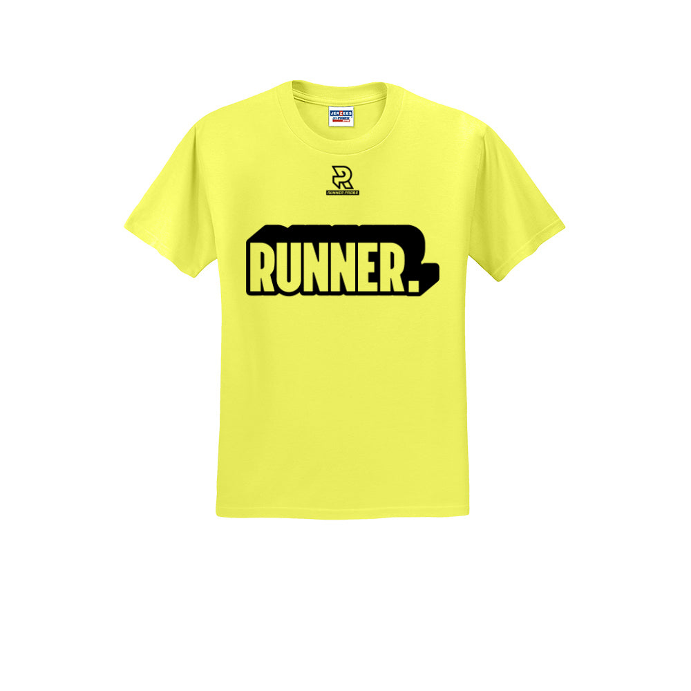 RUNNER DNA (Black) - Short Sleeve 50/50 Tee